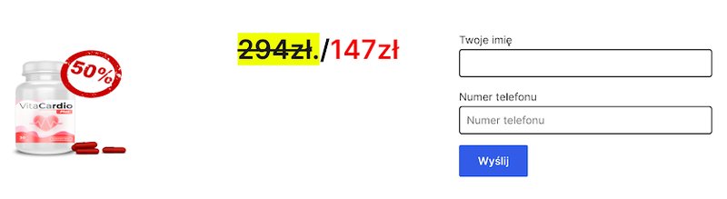 Image: Vita Cardio Plus - Produkt dla zdrowia serca
